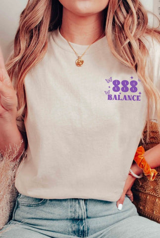 888 Balance graphic tee