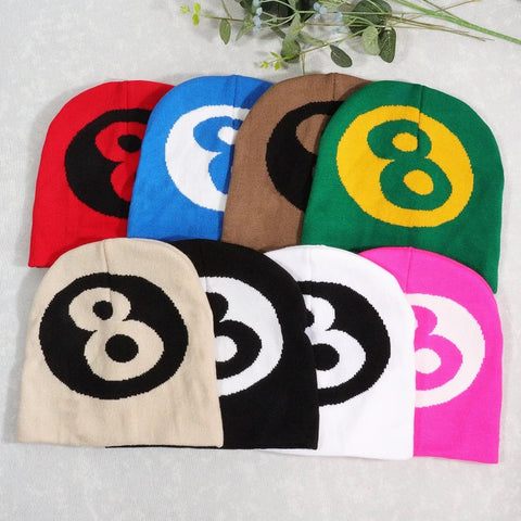 8 ball beanie