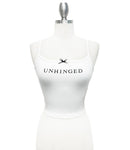 Unhinged ribbon top