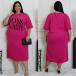 Boss lady dress w/pockets