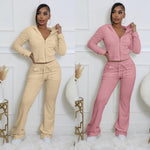 The gworls velour tracksuit