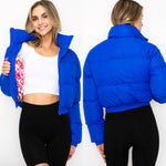 It girl crop puffer jacket