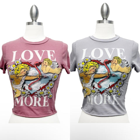 Love more graphic top